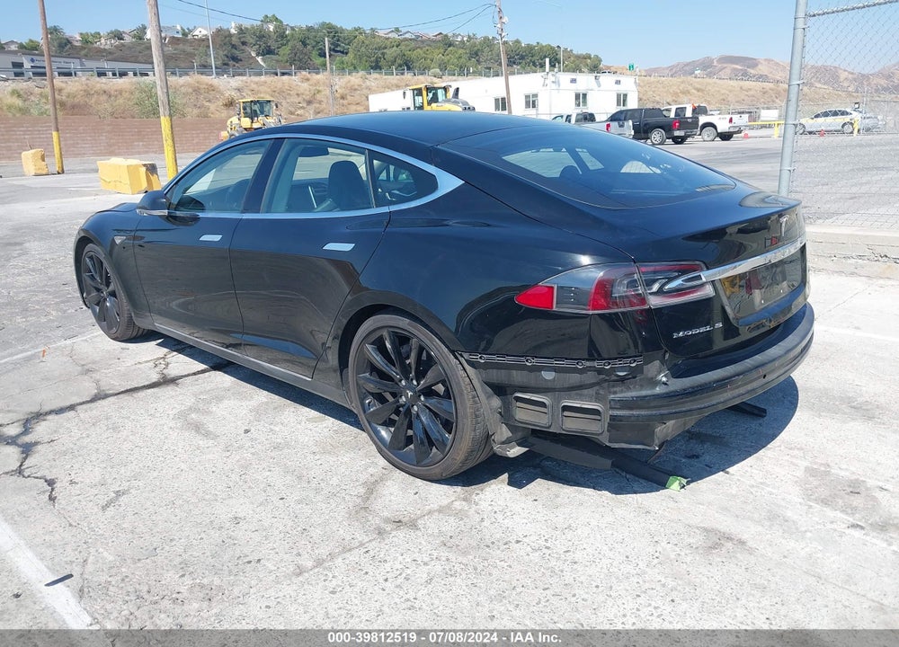 2014 TESLA MODEL S P85 VIN: 5YJSA1H16EFP43103