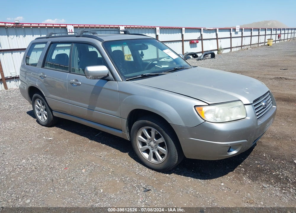 2006 SUBARU FORESTER 2.5X VIN: JF1SG65656H743807