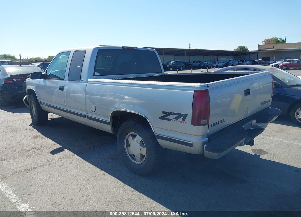 1997 GMC SIERRA 1500 SL WIDESIDE VIN: 2GTEK19R9V1560361
