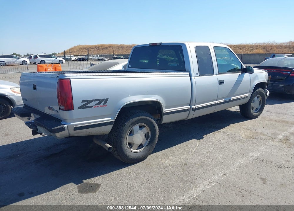 1997 GMC SIERRA 1500 SL WIDESIDE VIN: 2GTEK19R9V1560361