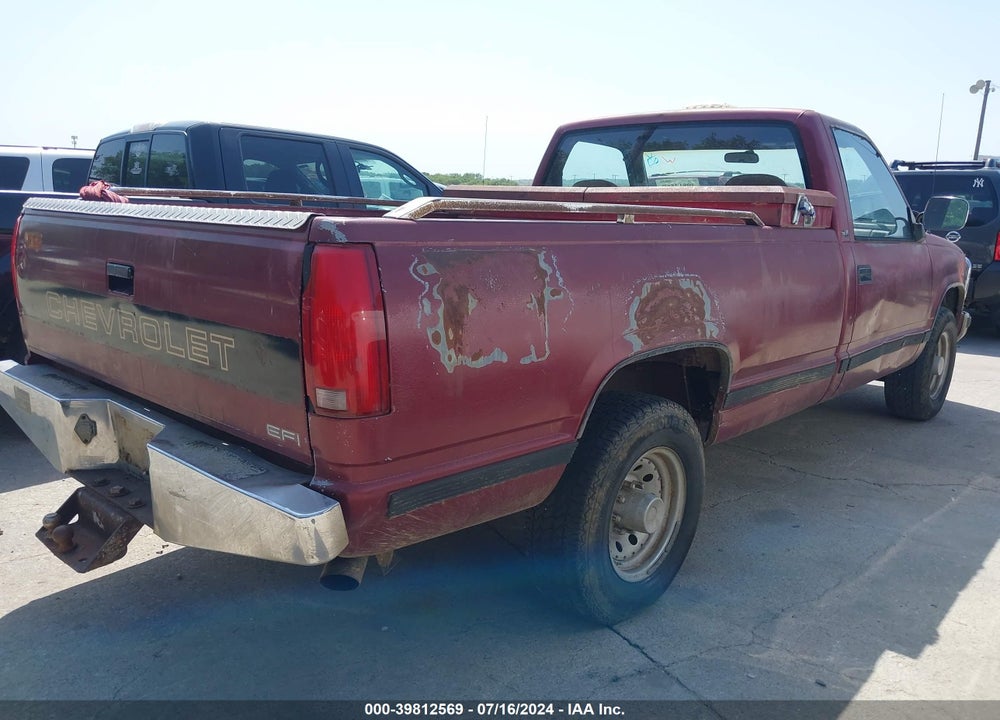 1989 CHEVROLET GMT-400 C3500 VIN: 1GCGC34NXKE205134