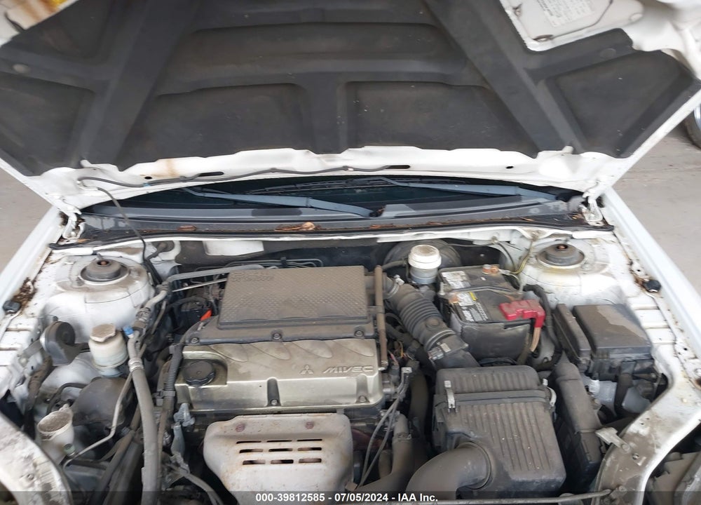 2011 MITSUBISHI GALANT ES VIN: 4A32B2FF6BE019620