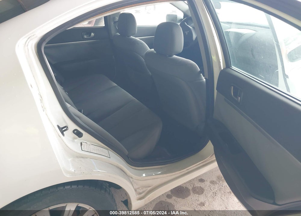 2011 MITSUBISHI GALANT ES VIN: 4A32B2FF6BE019620