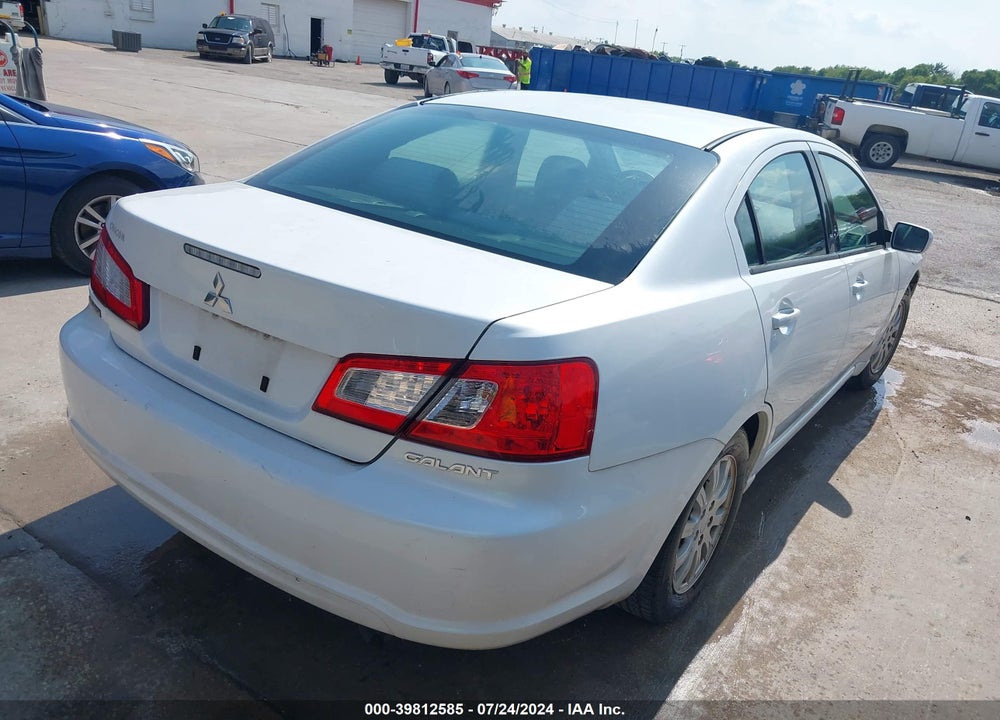 2011 MITSUBISHI GALANT ES VIN: 4A32B2FF6BE019620