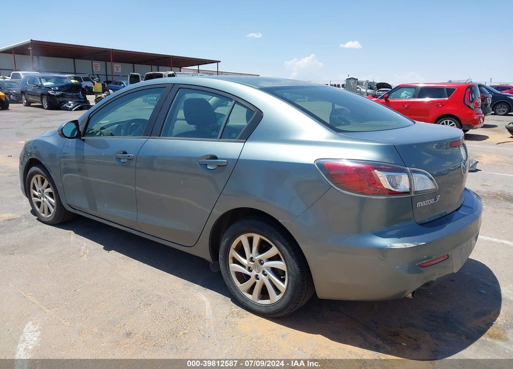 2012 MAZDA 3 I TOURING VIN: JM1BL1V8XC1634340