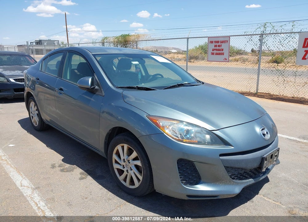 2012 MAZDA 3 I TOURING VIN: JM1BL1V8XC1634340