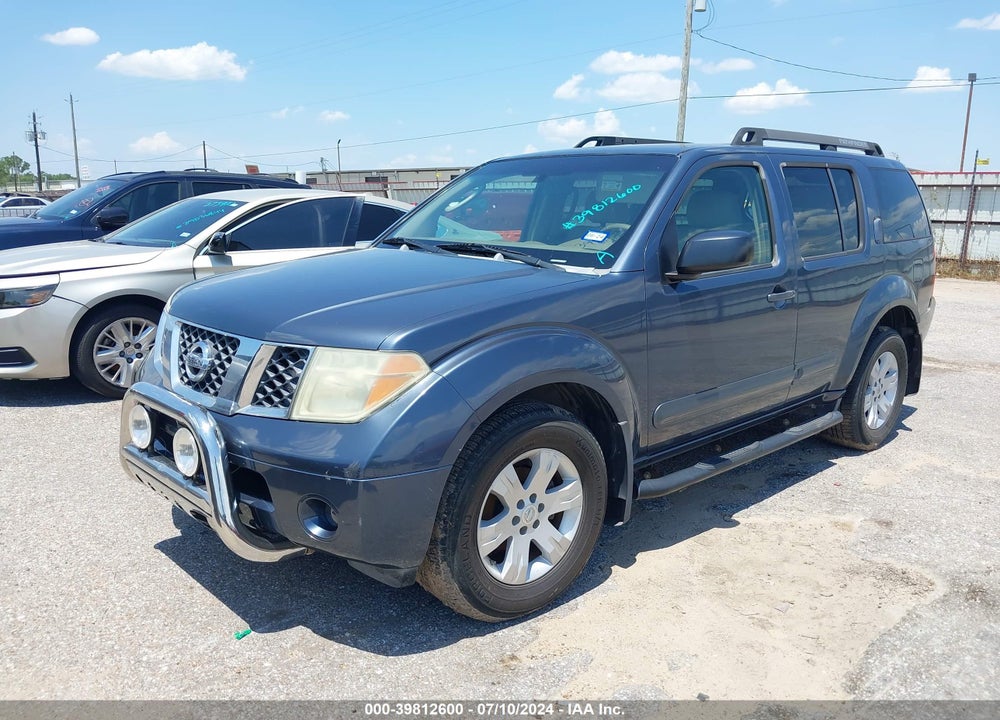 2006 NISSAN PATHFINDER S VIN: 5N1AR18U76C662894