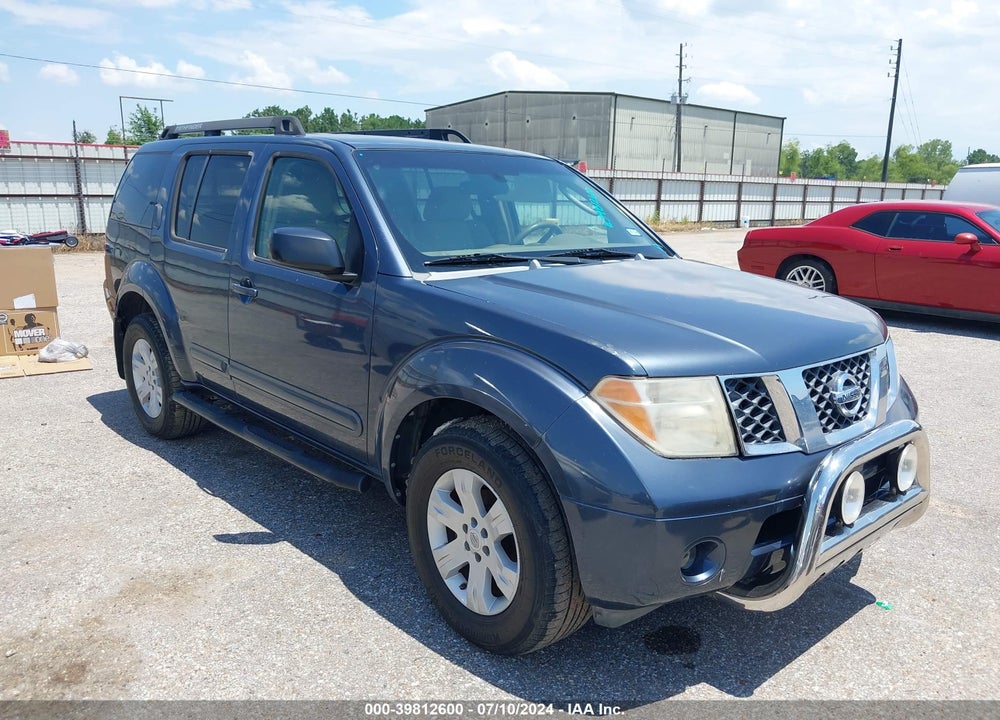 2006 NISSAN PATHFINDER S VIN: 5N1AR18U76C662894