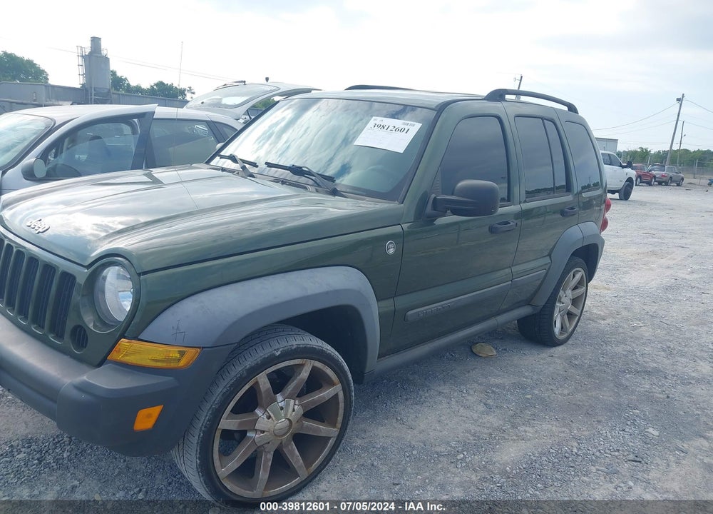 2007 JEEP LIBERTY SPORT VIN: 1J4GL48K17W512886