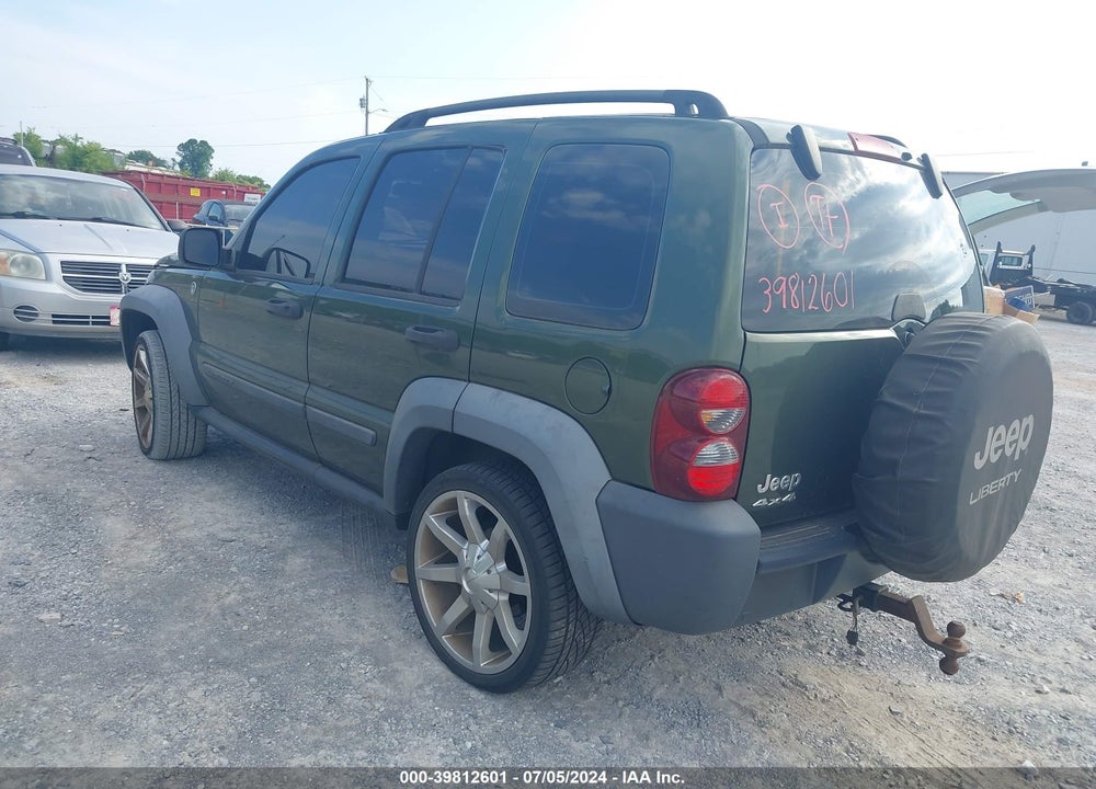 2007 JEEP LIBERTY SPORT VIN: 1J4GL48K17W512886