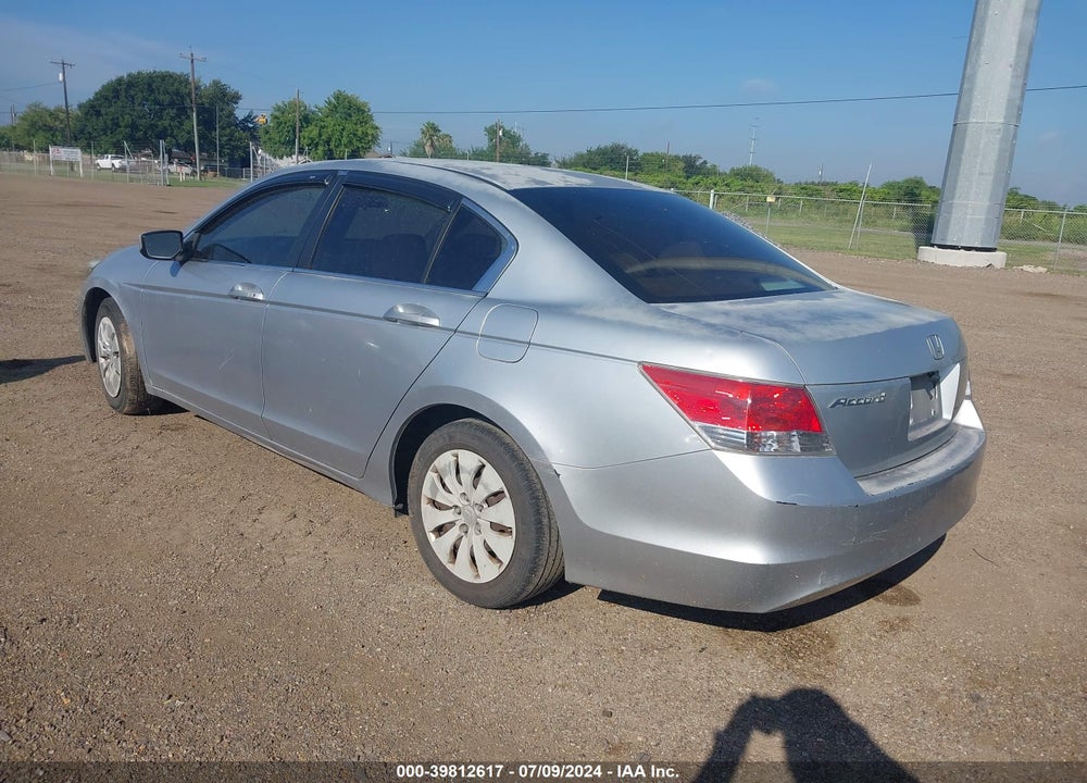 2009 HONDA ACCORD 2.4 LX VIN: 1HGCP26329A029532