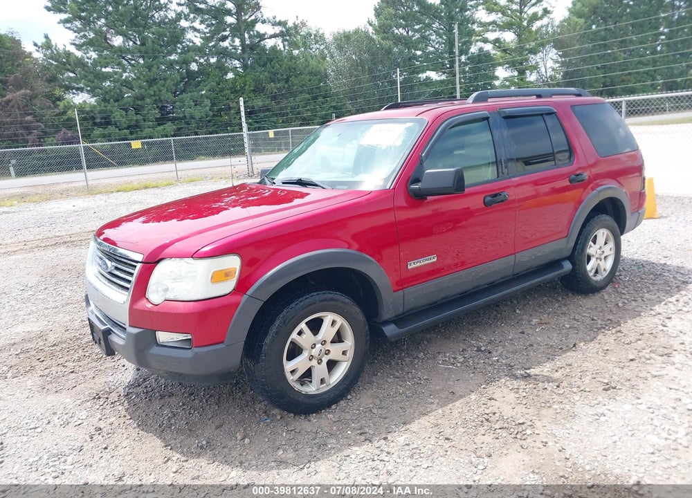 2006 FORD EXPLORER XLT VIN: 1FMEU73E26UA67187