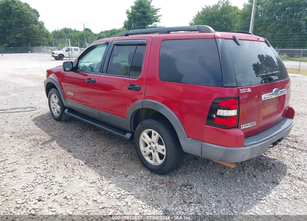 2006 FORD EXPLORER XLT VIN: 1FMEU73E26UA67187
