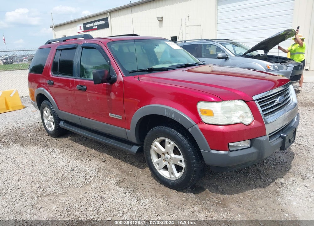 2006 FORD EXPLORER XLT VIN: 1FMEU73E26UA67187