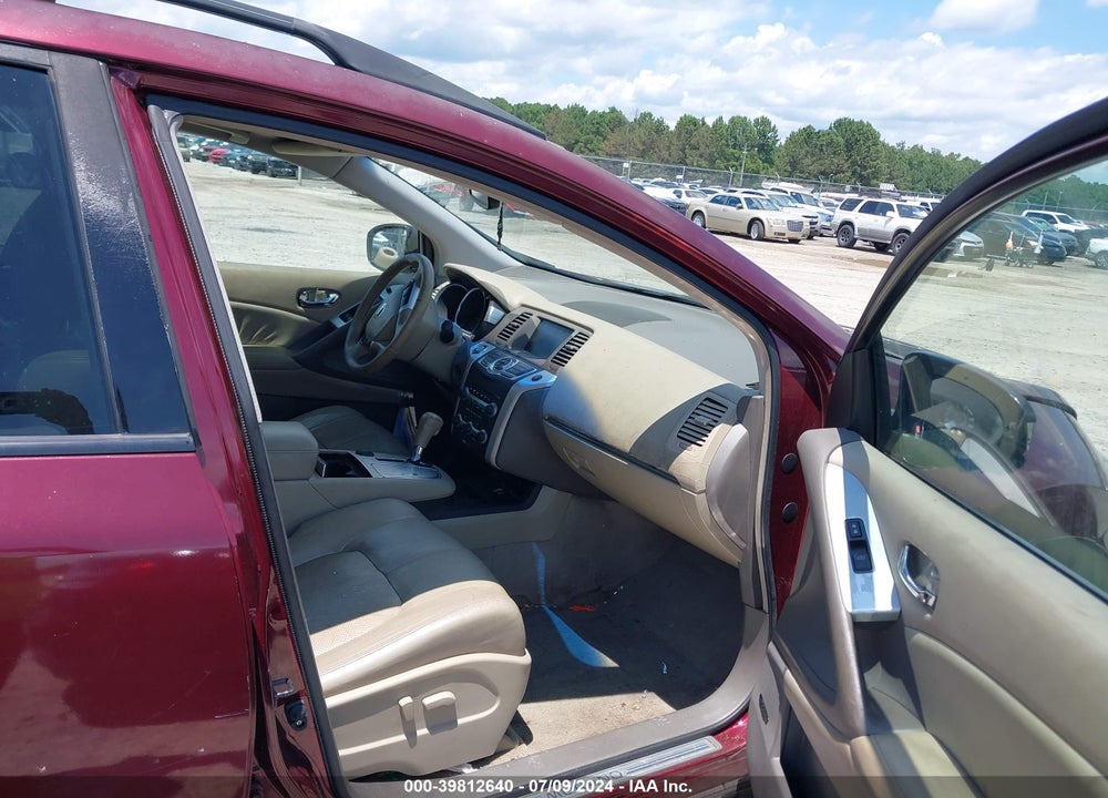 2010 NISSAN MURANO SL VIN: JN8AZ1MU5AW007204