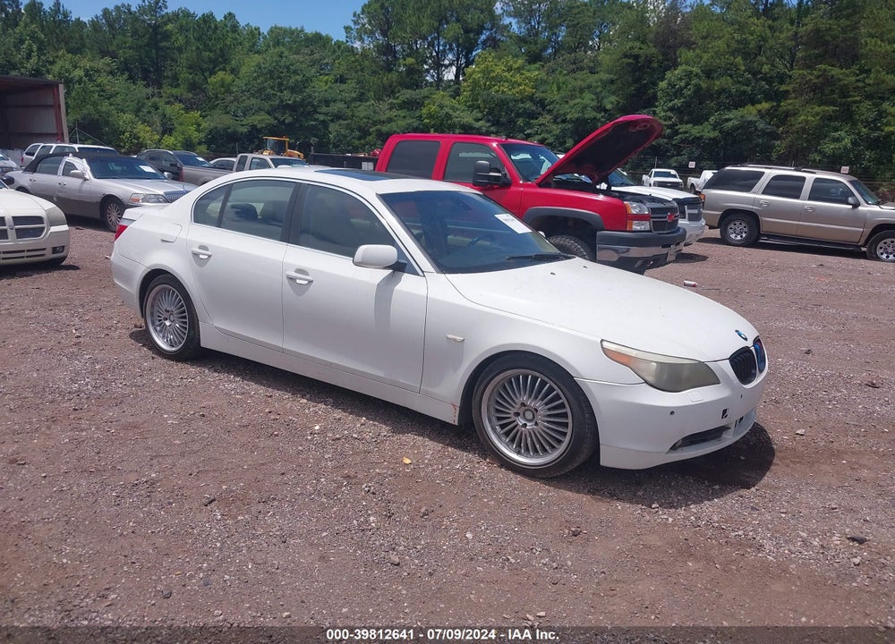 2004 BMW 545I VIN: WBANB33584B107281
