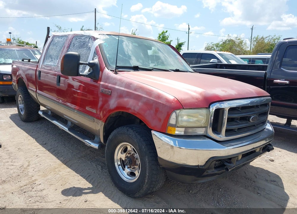 2003 FORD F-250 LARIAT/XL/XLT VIN: 1FTNW21P43EB64791