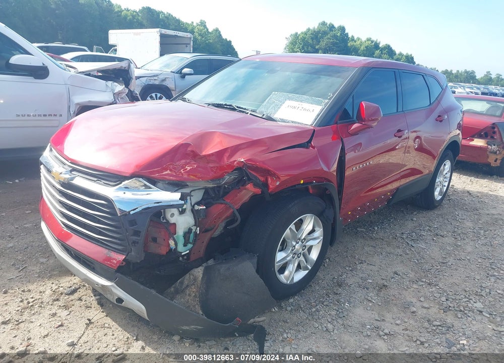 2022 CHEVROLET BLAZER FWD 2LT VIN: 3GNKBCR47NS113221