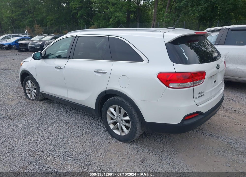 2017 KIA SORENTO 2.4L LX VIN: 5XYPGDA39HG295406