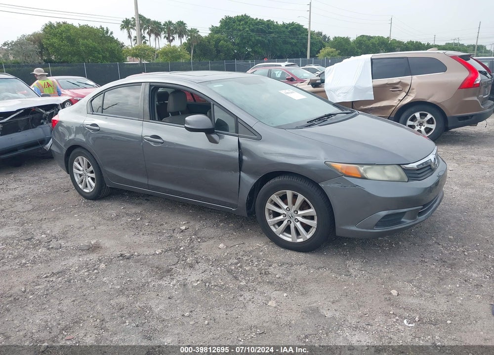 2012 HONDA CIVIC EX-L VIN: 19XFB2F94CE001038