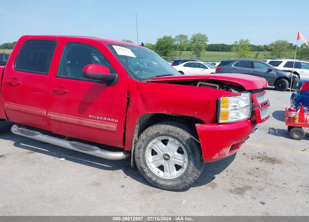 2012 CHEVROLET SILVERADO 1500 LT VIN: 3GCPKSE75CG144590