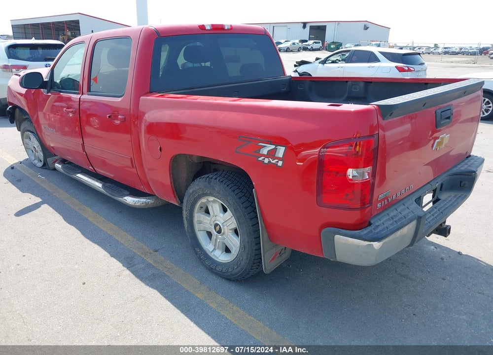 2012 CHEVROLET SILVERADO 1500 LT VIN: 3GCPKSE75CG144590