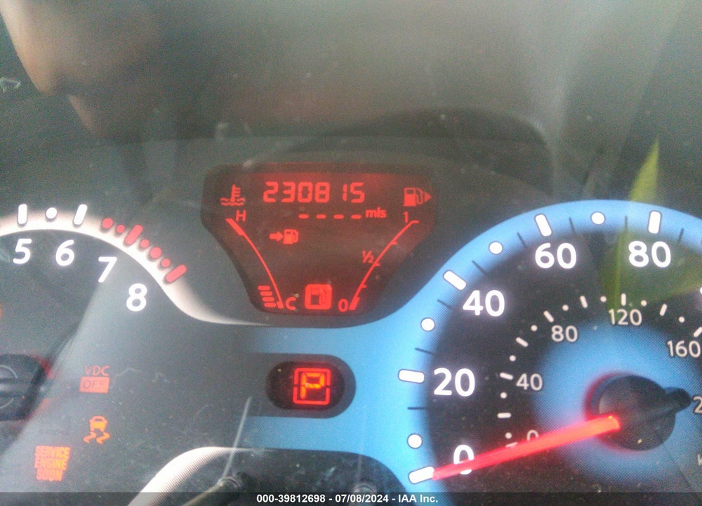 2009 NISSAN CUBE 1.8S VIN: JN8AZ28R39T110209