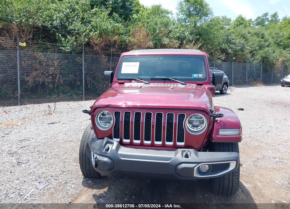 2021 JEEP WRANGLER 4XE UNLIMITED SAHARA 4X4 VIN: 1C4JJXP6XMW643009