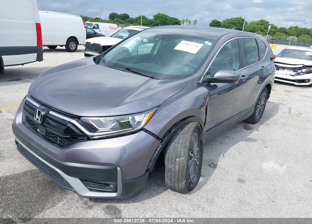 2021 HONDA CR-V 2WD EX-L VIN: 7FARW1H8XME009919