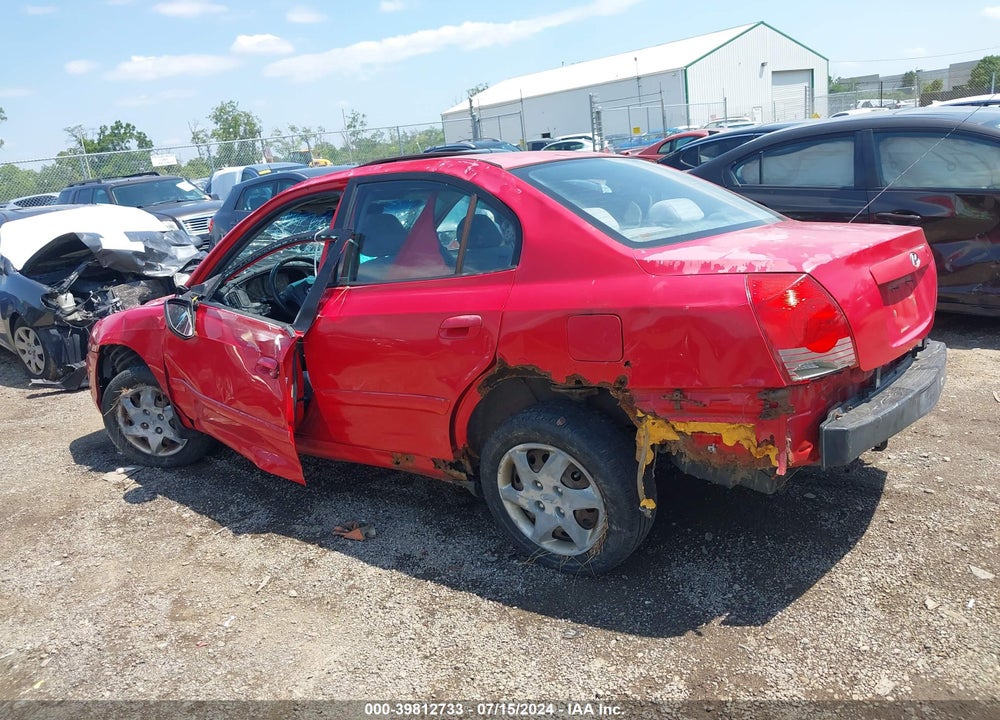 2005 HYUNDAI ELANTRA GLS/GT VIN: KMHDN46DX5U197033