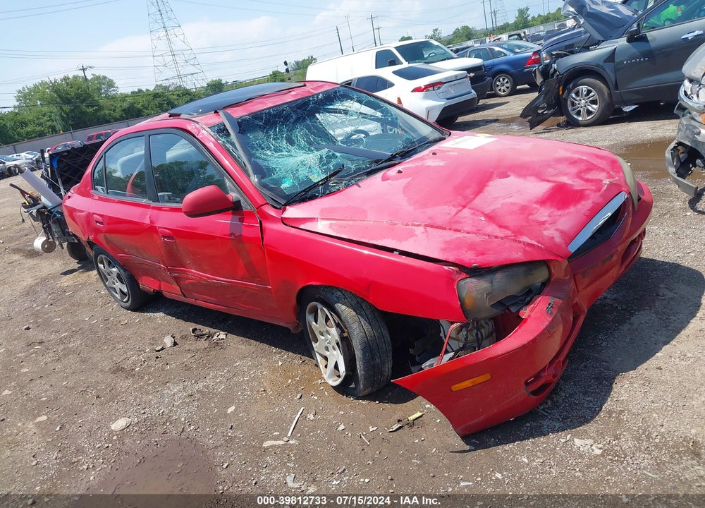 2005 HYUNDAI ELANTRA GLS/GT VIN: KMHDN46DX5U197033