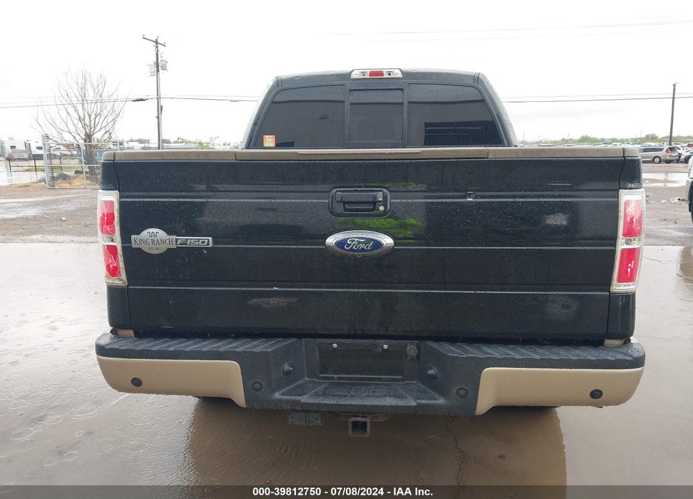 2012 FORD F-150 KING RANCH VIN: 1FTFW1ETXCKD61293
