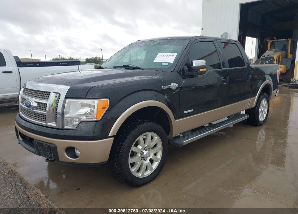 2012 FORD F-150 KING RANCH VIN: 1FTFW1ETXCKD61293
