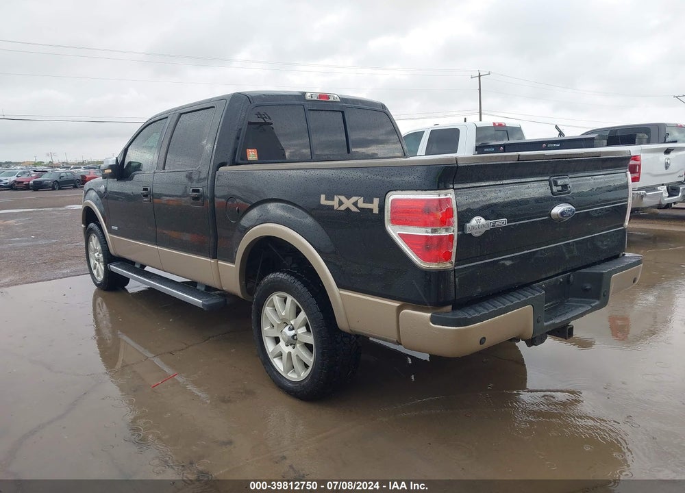 2012 FORD F-150 KING RANCH VIN: 1FTFW1ETXCKD61293