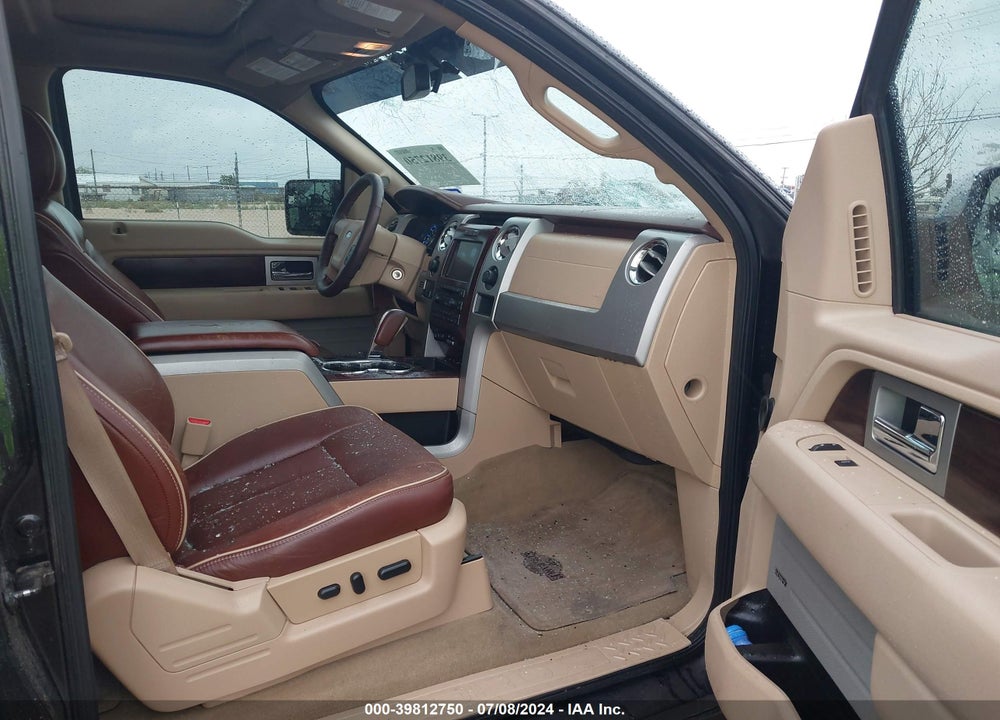 2012 FORD F-150 KING RANCH VIN: 1FTFW1ETXCKD61293