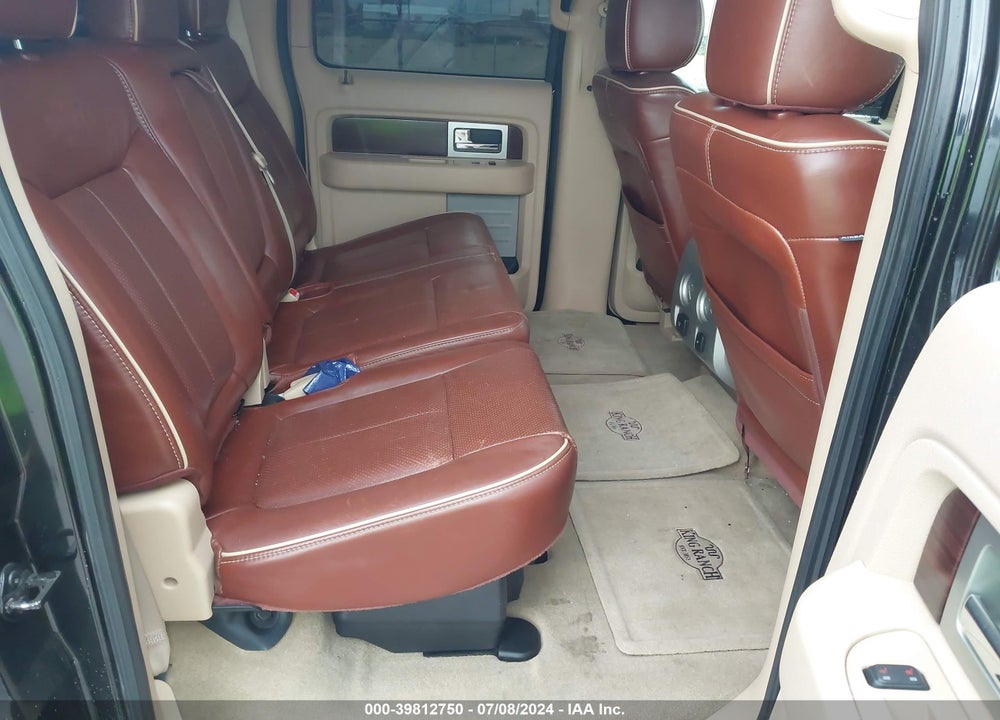 2012 FORD F-150 KING RANCH VIN: 1FTFW1ETXCKD61293