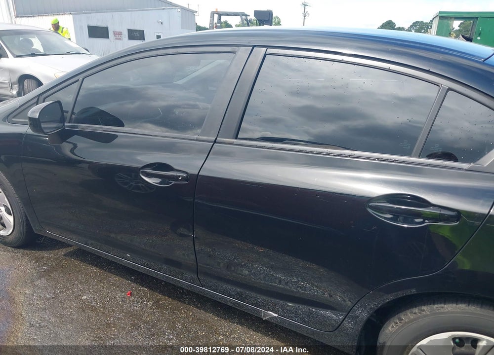 2014 HONDA CIVIC LX VIN: 19XFB2F52EE063229