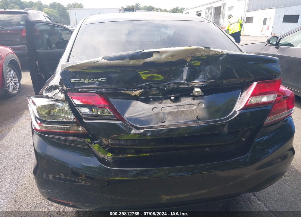 2014 HONDA CIVIC LX VIN: 19XFB2F52EE063229