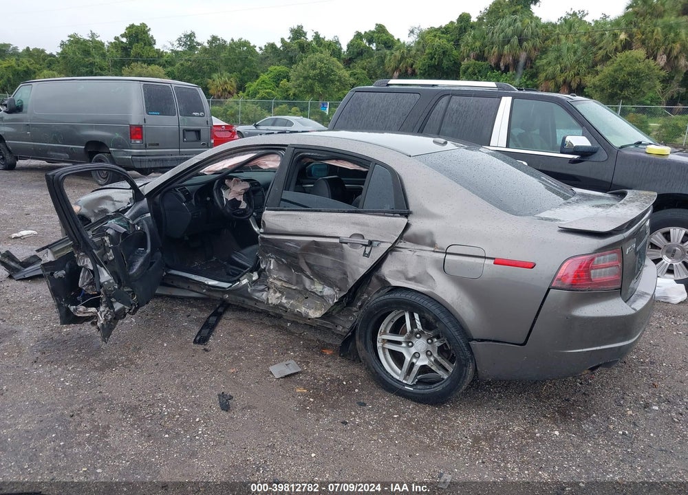 2007 ACURA TL 3.2 VIN: 19UUA66287A036180