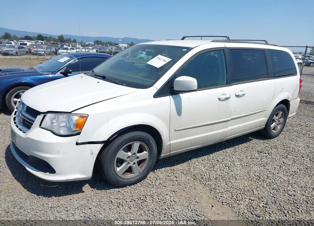 2012 DODGE GRAND CARAVAN SXT VIN: 2C4RDGCG5CR404435