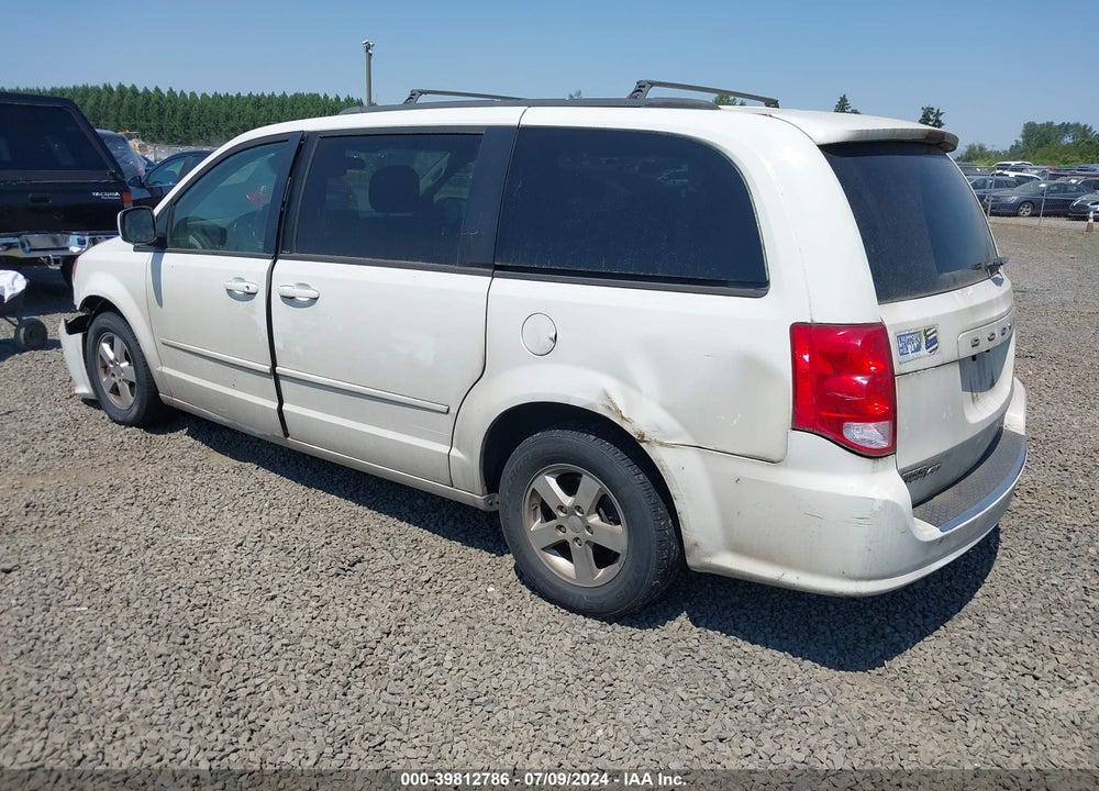2012 DODGE GRAND CARAVAN SXT VIN: 2C4RDGCG5CR404435