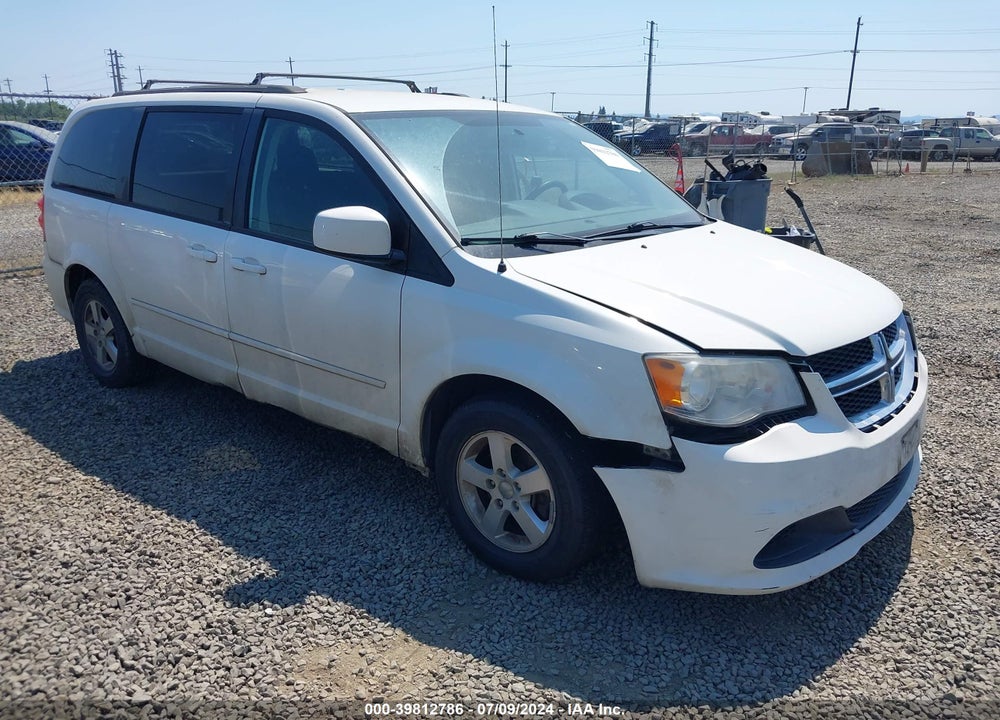 2012 DODGE GRAND CARAVAN SXT VIN: 2C4RDGCG5CR404435