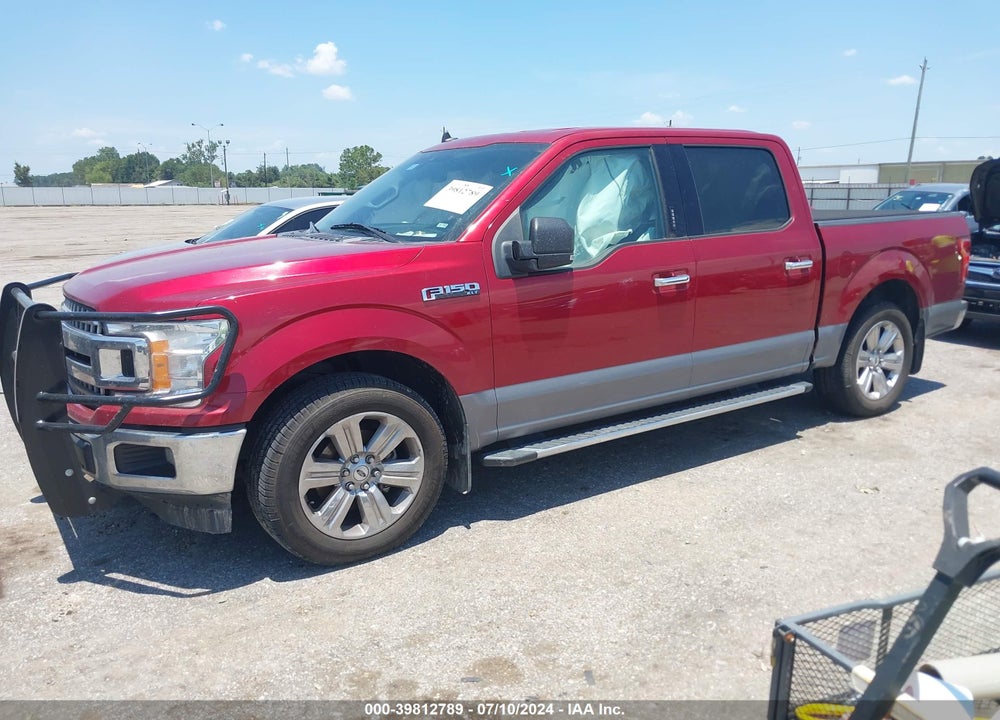 2019 FORD F-150 VIN: 1FTEW1C43KKF15204