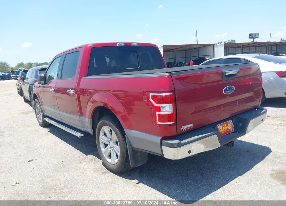 2019 FORD F-150 VIN: 1FTEW1C43KKF15204