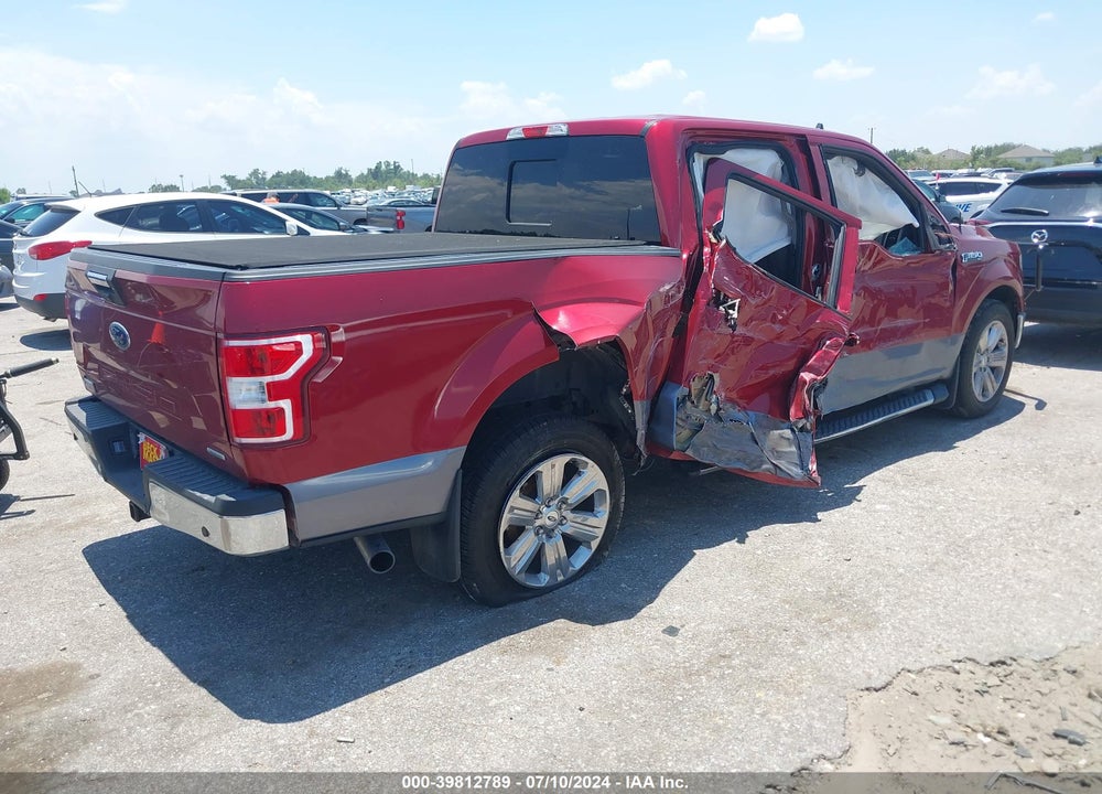 2019 FORD F-150 VIN: 1FTEW1C43KKF15204