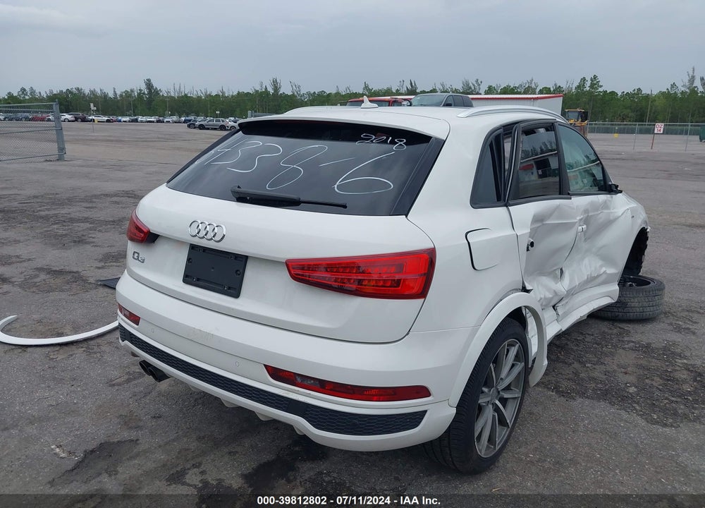 2018 AUDI Q3 2.0T PREMIUM/2.0T SPORT PREMIUM VIN: WA1BCCFS8JR016433