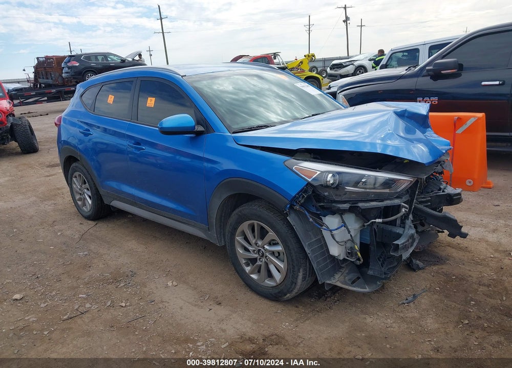 2018 HYUNDAI TUCSON SEL VIN: KM8J3CA4XJU732222