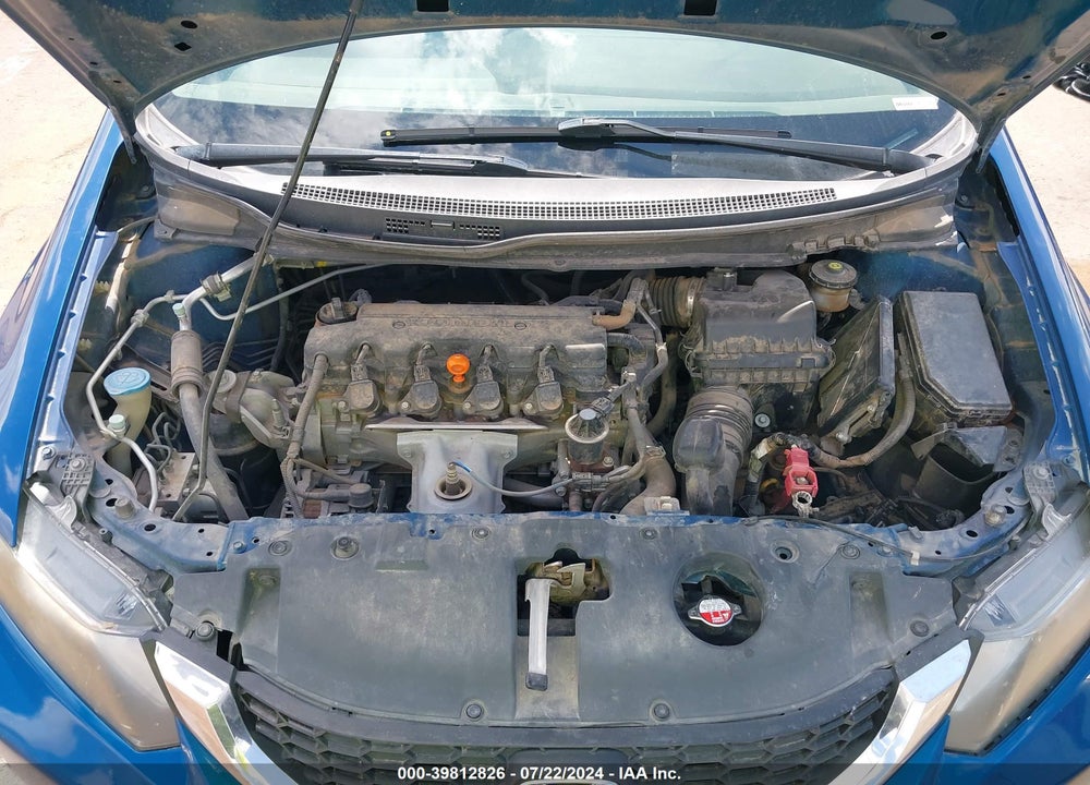 2013 HONDA CIVIC LX VIN: 19XFB2F50DE078083