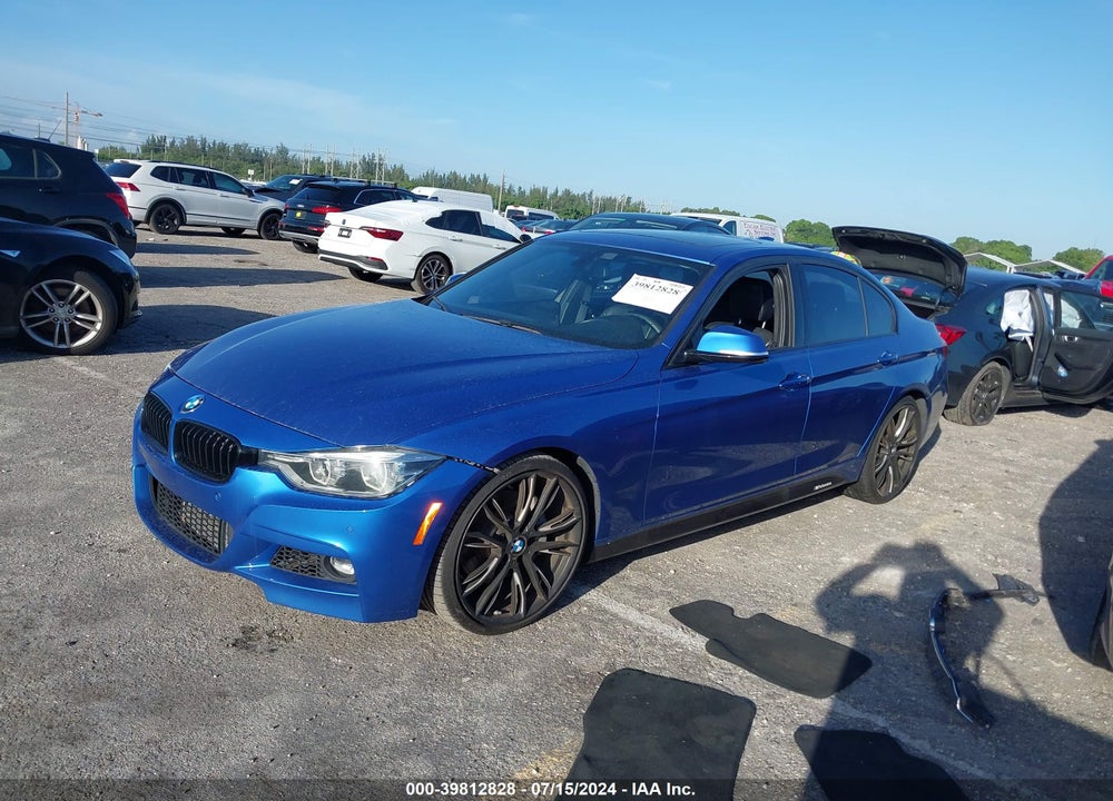 2016 BMW 328I VIN: WBA8E9G52GNU28737