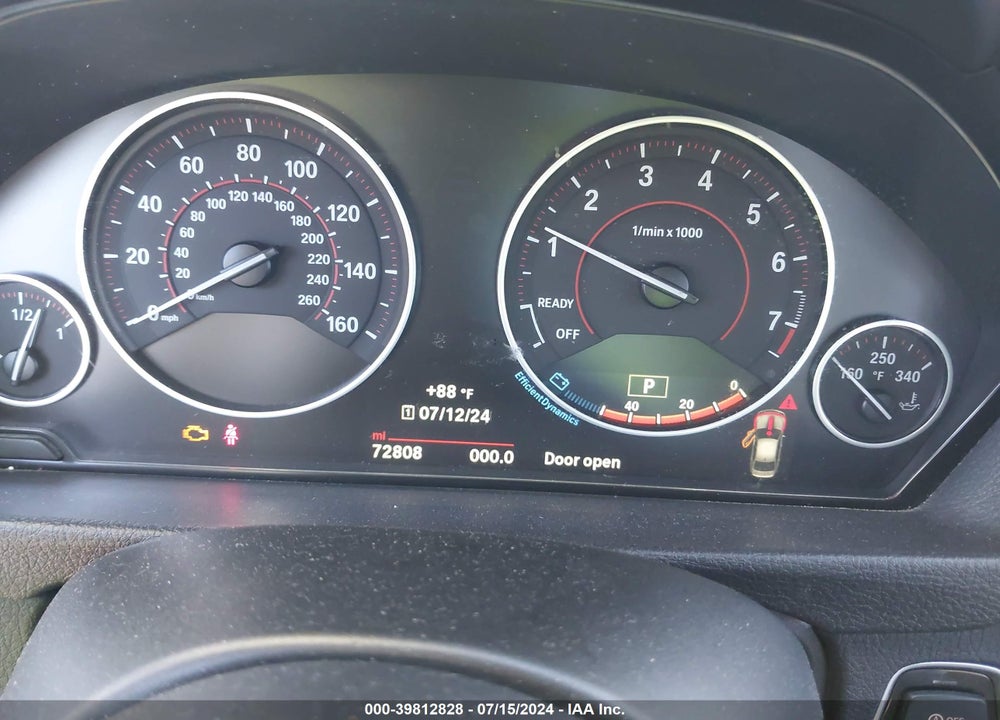 2016 BMW 328I VIN: WBA8E9G52GNU28737